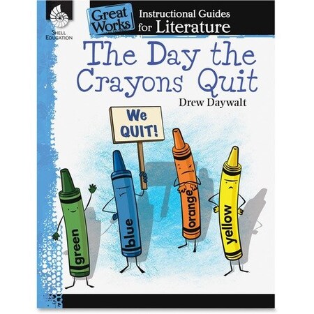 Shell Education Teacher Created Materials The Day The Crayons Quit Guide, Grade K-3, Ast SHL40015